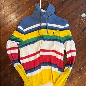 Polo Ralph Lauren Multicolor Striped Long Sleeve Hoodie
